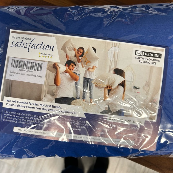 Rv short king sheet set - Picture 1 of 3